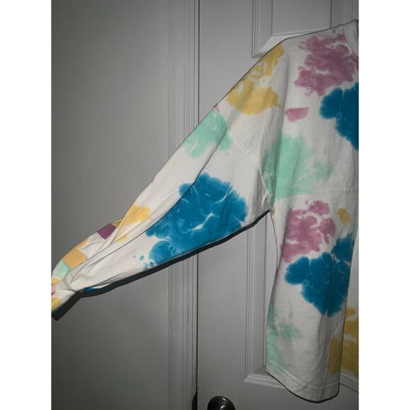 Walt Disney World Resort WDW Pastel Tie Dye Spirit Jersey T-Shirt Sz XS X-Small - Picture 4 of 9